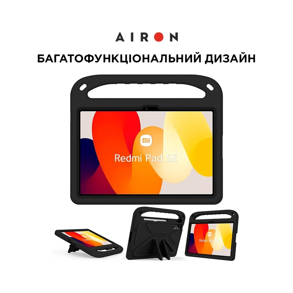 Чохол до планшета AirOn EVA Premium Xiaomi Redmi Pad SE 11" 2023 black (4822352781133) - зображення 2