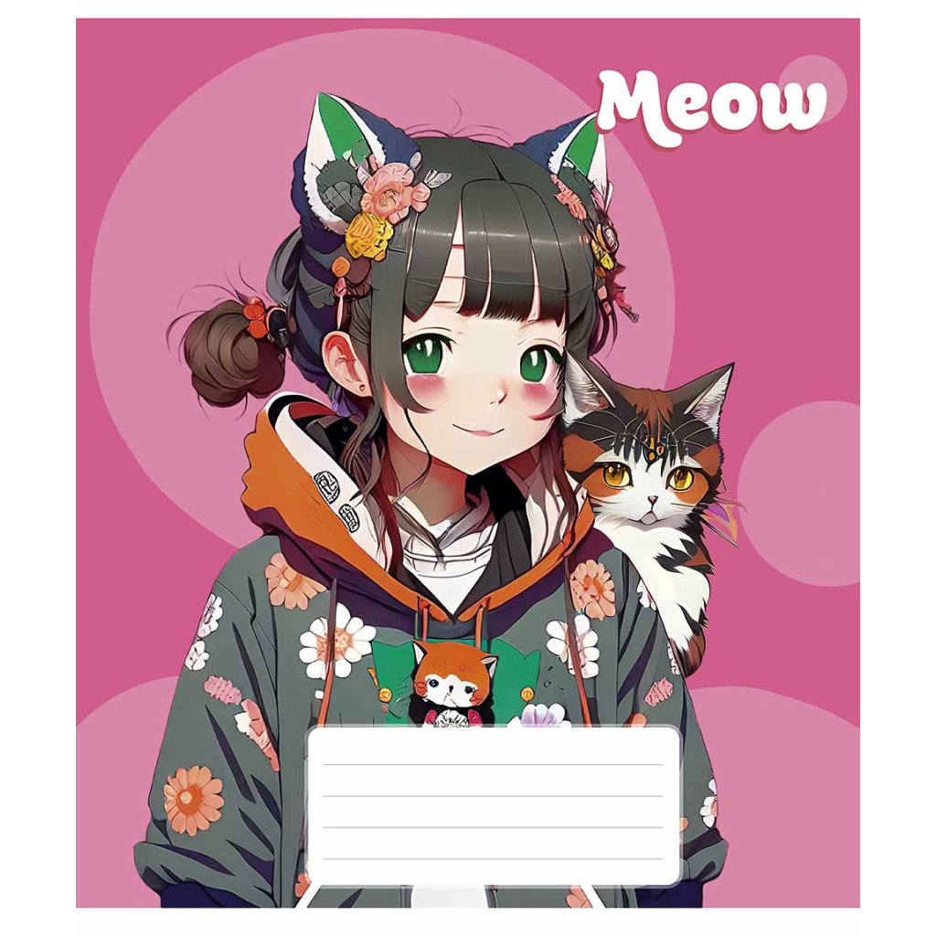 Зошит Школярик Kawaii 48 аркушів клітинка (048-3302K) - зображення 4