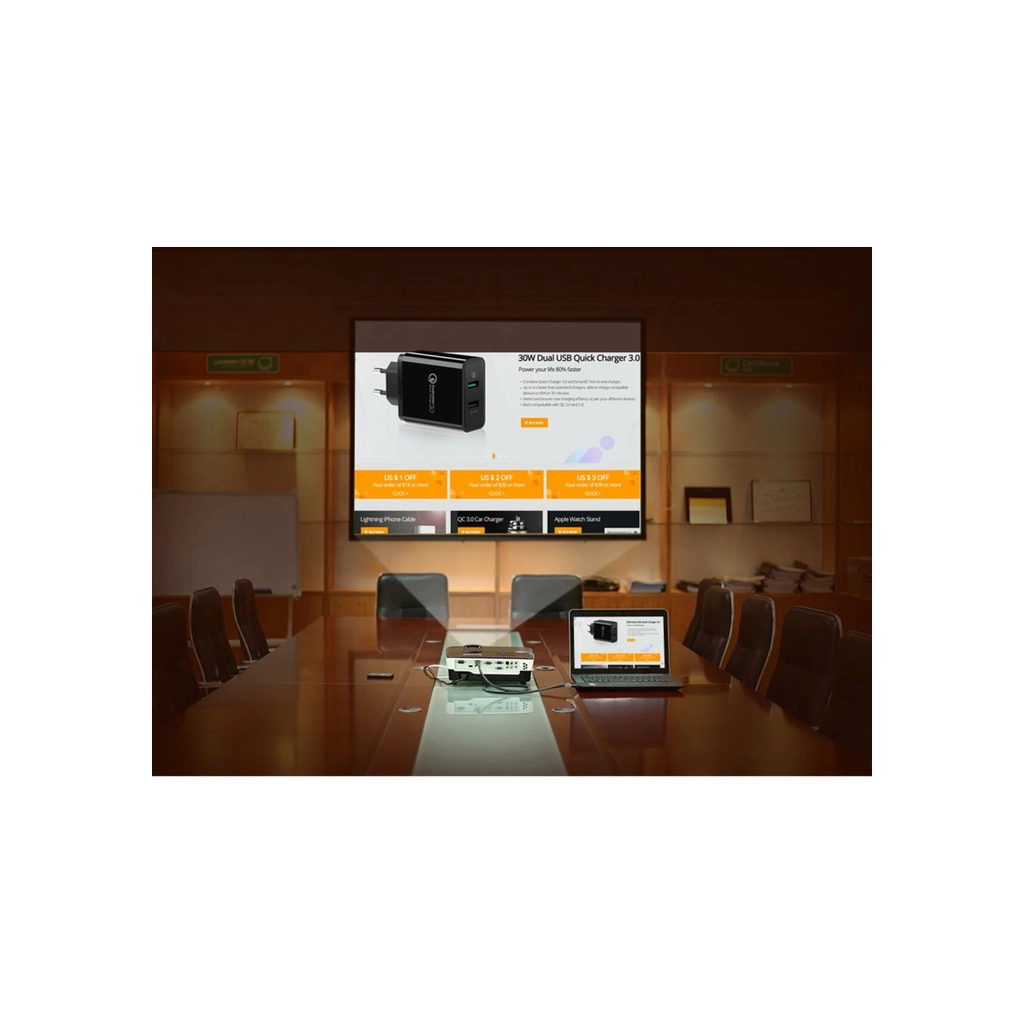 Кабель мультимедійний HDMI M to HDMI M 1.5m Ugreen (UGR-50819) - picture 5