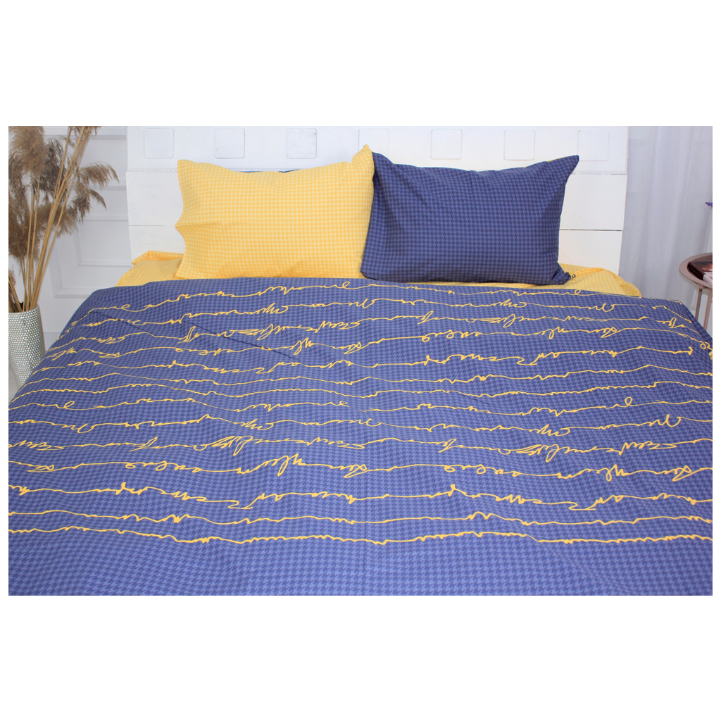 Постільна білизна MirSon Бязь Premium 17-0451 Vocabulary 200х220 (2200003088304) - изображение 3