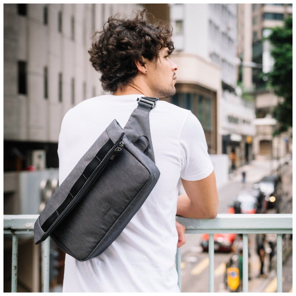 Сумка Pacsafe Metrosafe X sling pack Графітова (30650136) - зображення 5