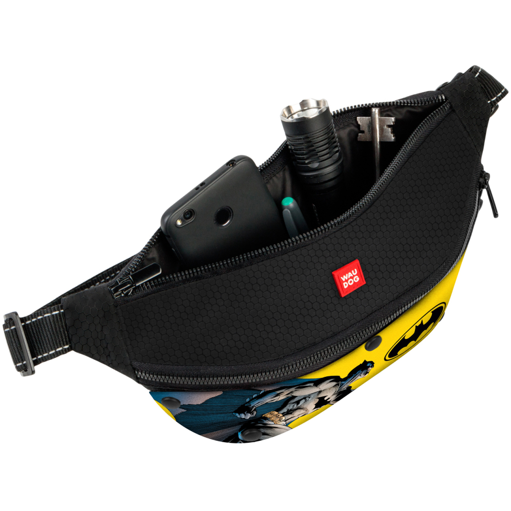 Поясна сумка-бананка для собак WAUDOG Family "Бетмен 1" 33х17х10 см (1533-0150) - зображення 2