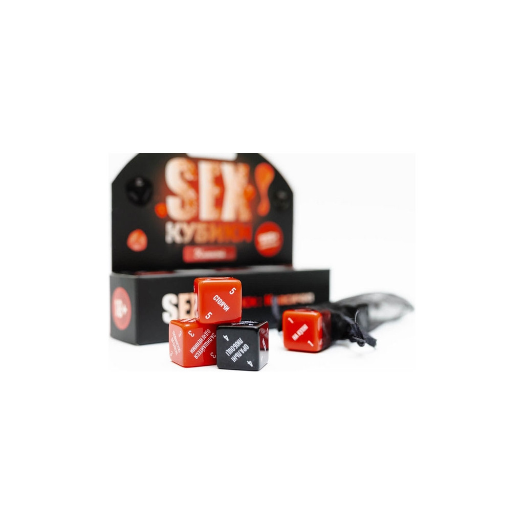 Настільна гра 18+ Fun Games Shop Секс Кубики Класичні українська 18+ (FGS51) - зображення 2
