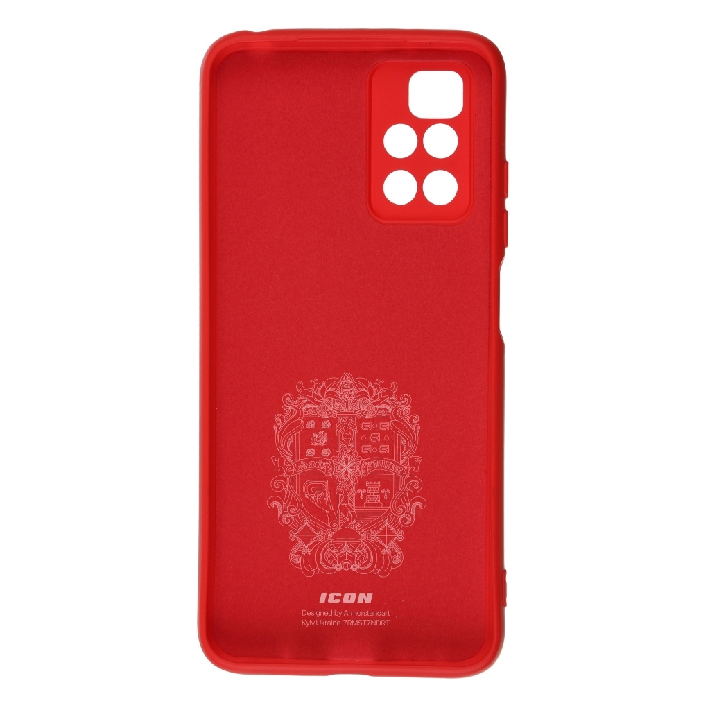 Чохол до мобільного телефона Armorstandart ICON Case Xiaomi Redmi 10/10 2022 Red (ARM62761) - зображення 2