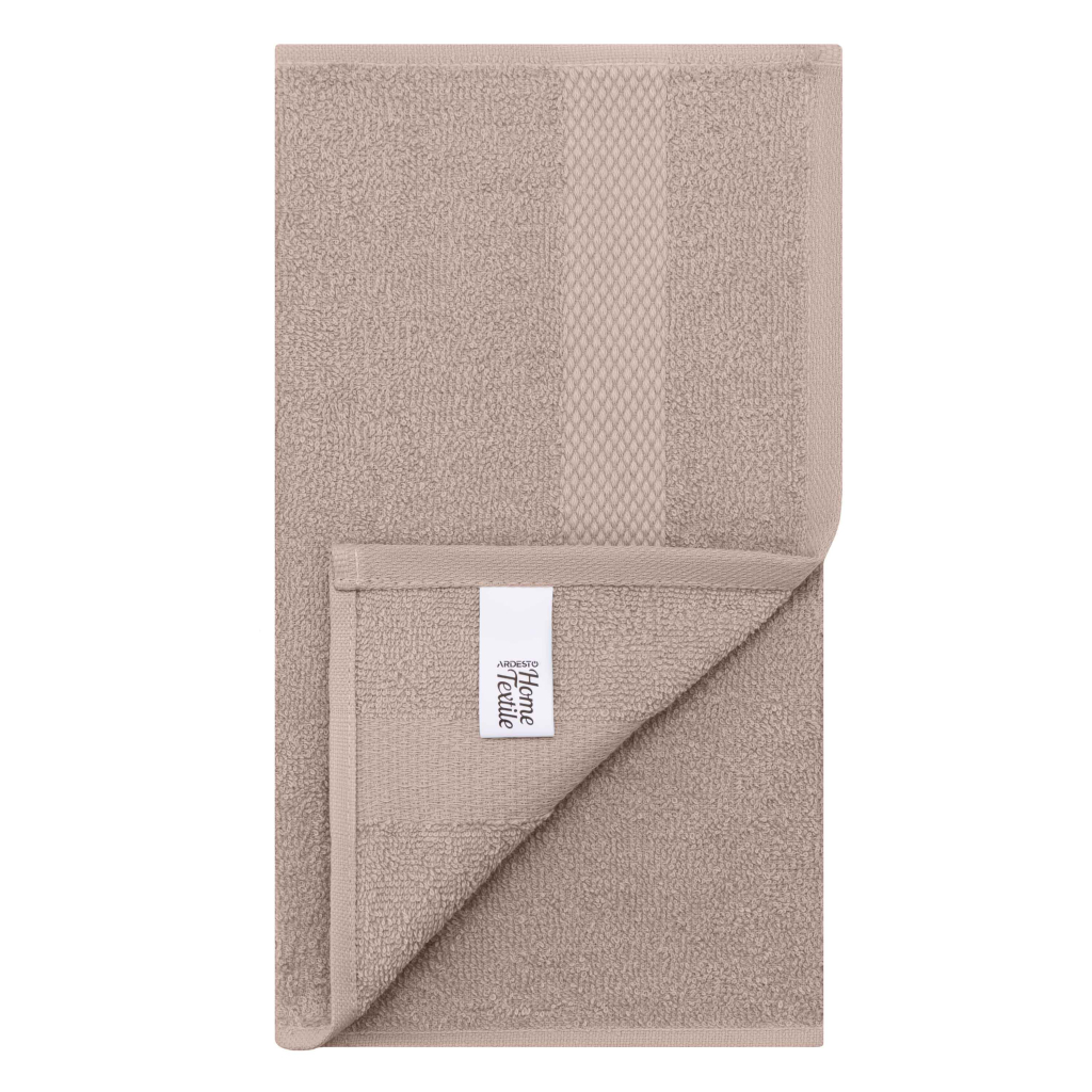 Рушник Ardesto Essence 100% бавовна, бежевий 30х50 см (ART2230BE) - зображення 2