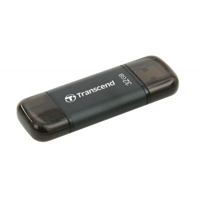 USB флеш накопичувач Transcend 32GB JetDrive Go 300 Black USB 3.1 (TS32GJDG300K) - зображення 2