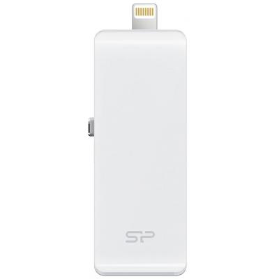 USB флеш накопичувач Silicon Power 32GB xDrive Z30 White USB 3.0/Lightning (SP032GBLU3Z30V1W) - зображення 3