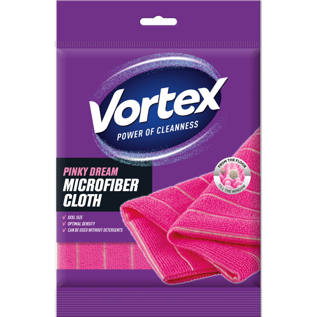 Серветки для прибирання Vortex Pinky Dream з мікрофібри 1 шт. (4823071642957) - зображення 1