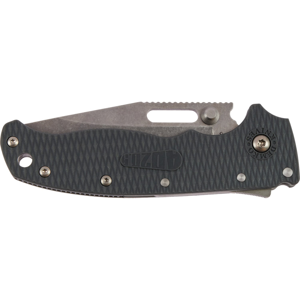 Ніж Demko AD20.5 Clip Point AUS10A Grey Grivory (205-10A-CPGRY) - изображение 4