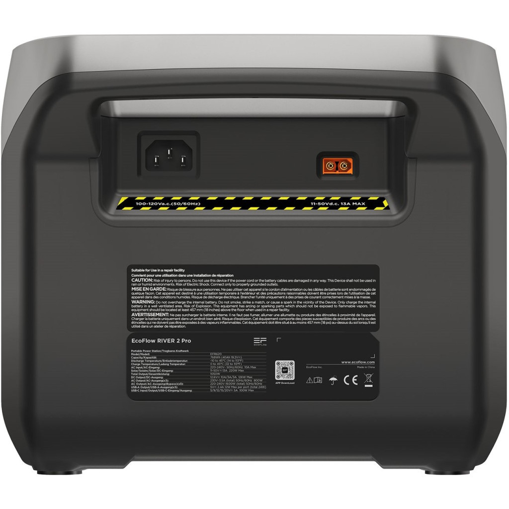 Зарядна станція EcoFlow RIVER 2 Pro (ZMR620-B-EU) - зображення 7