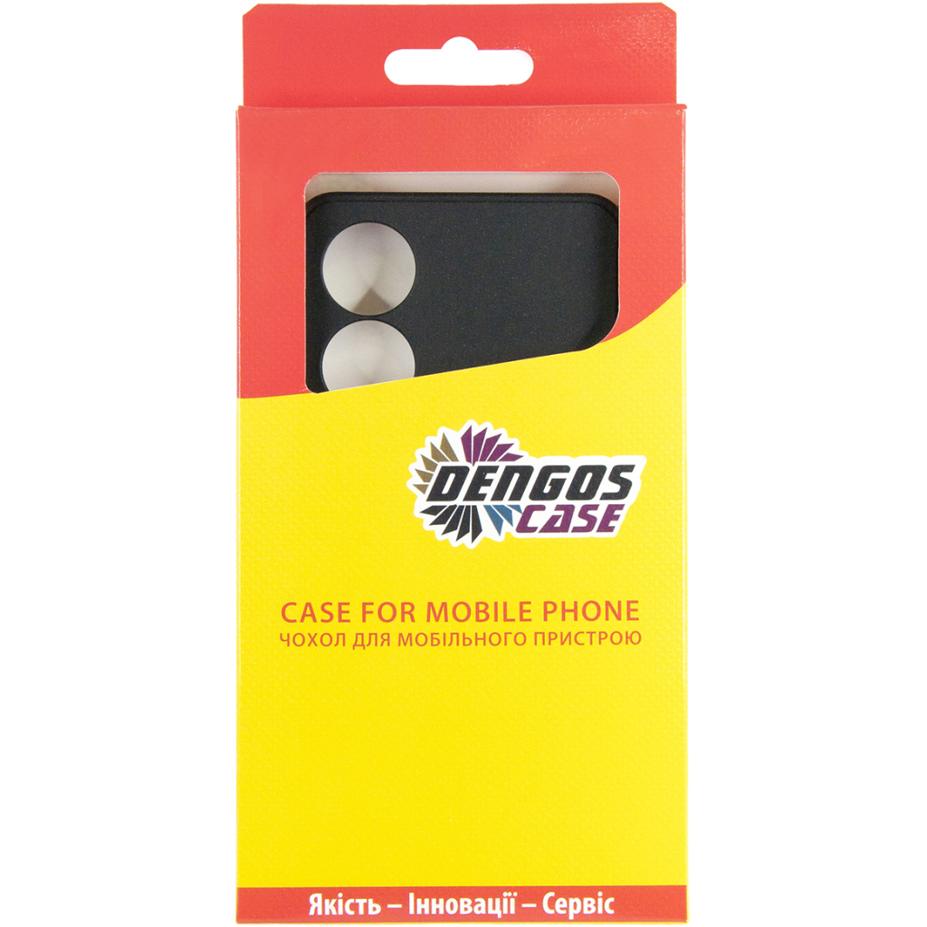 Чохол до мобільного телефона Dengos Carbon ZTE Blade A34 (black) (DG-TPU-CRBN-220) - зображення 5