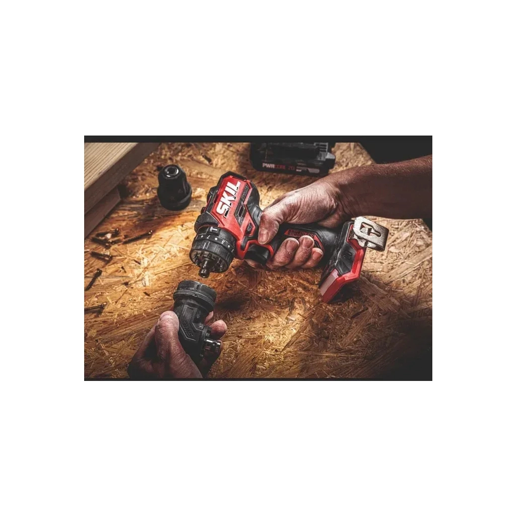 Шуруповерт Skil 3076 CA Li-Ion 20V, безщітковий ударний (Без АКБ та ЗП) (CD1E3076CA) - изображение 5