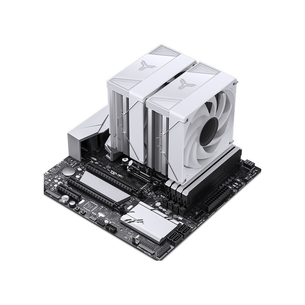 Кулер до процесора JONSBO CR-3000 ARGB White - зображення 11