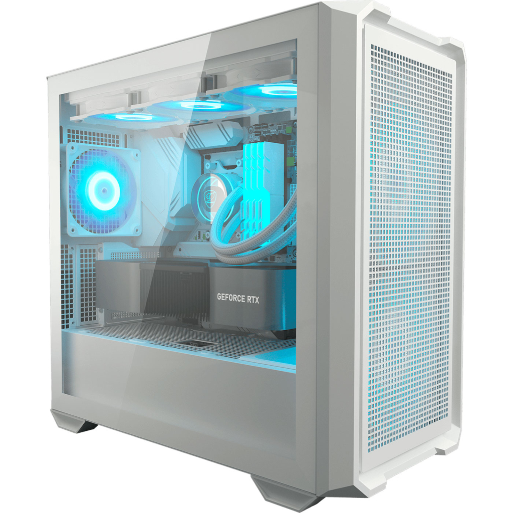 Корпус для ПК Cougar MX600 Mini RGB White - зображення 10