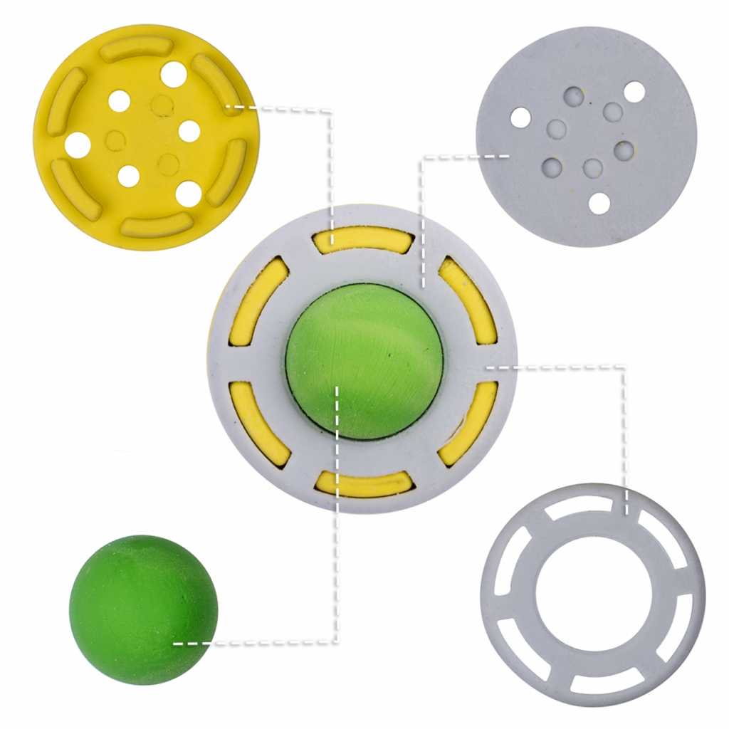 Гумка Yes Space, набір 5шт (560559) - изображение 6