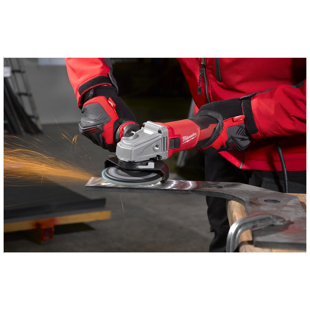 Шліфувальна машина Milwaukee AGV 13-125 XE, 1250Вт, 125 мм (4933451218) - зображення 7