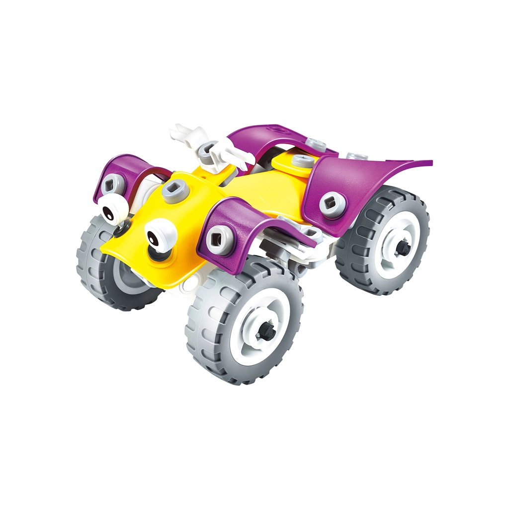 Конструктор Stem з болтами Build&Play 4 в 1 на 100 деталей (3858894673308) - зображення 3