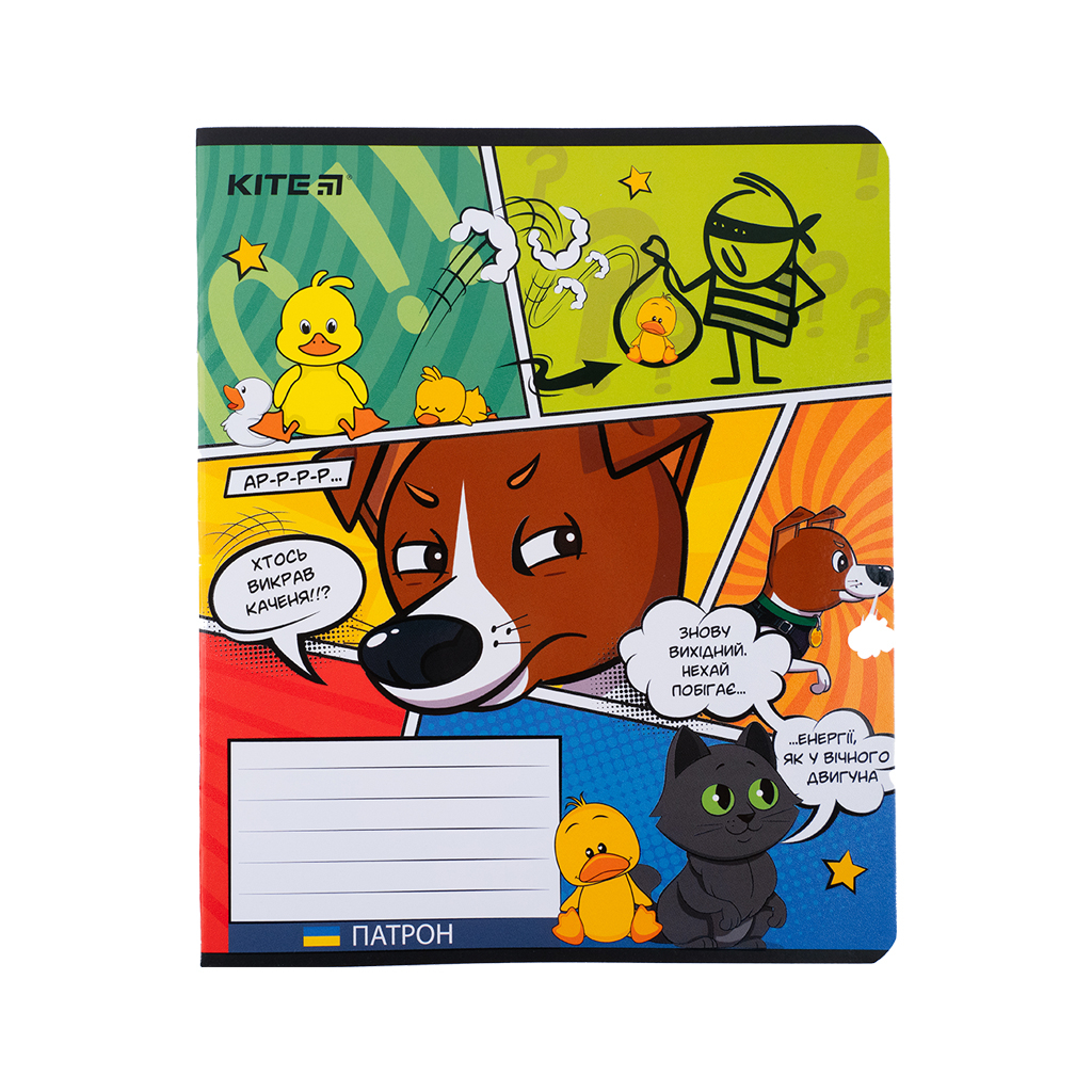 Зошит Kite Patron 18 аркушів, лінія (PN23-237) - зображення 2