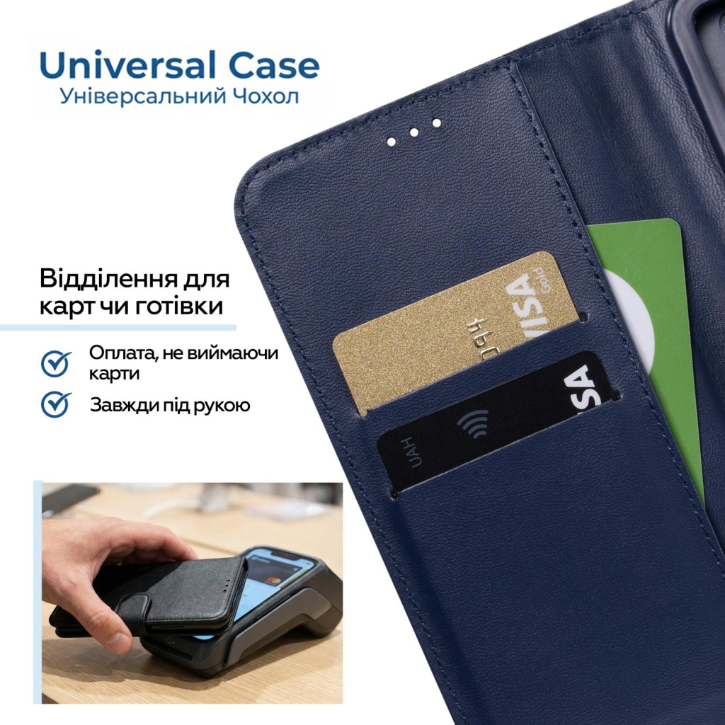 Чохол до мобільного телефона XoKo Book Universal Smartphone 6.0-6.2" Red (XK-UNCS-RD62) - изображение 10