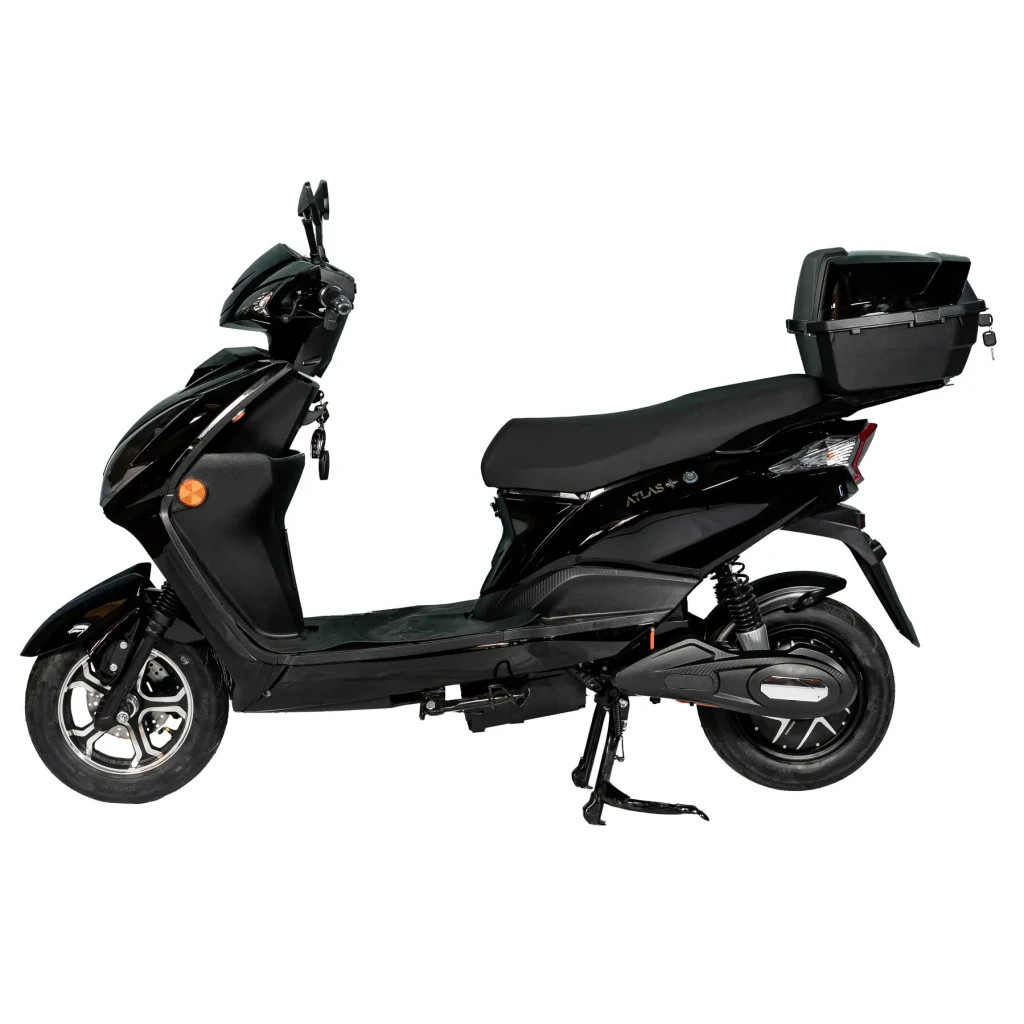 Електроскутер Atlas Pegas Lithium Black (3005) - зображення 2