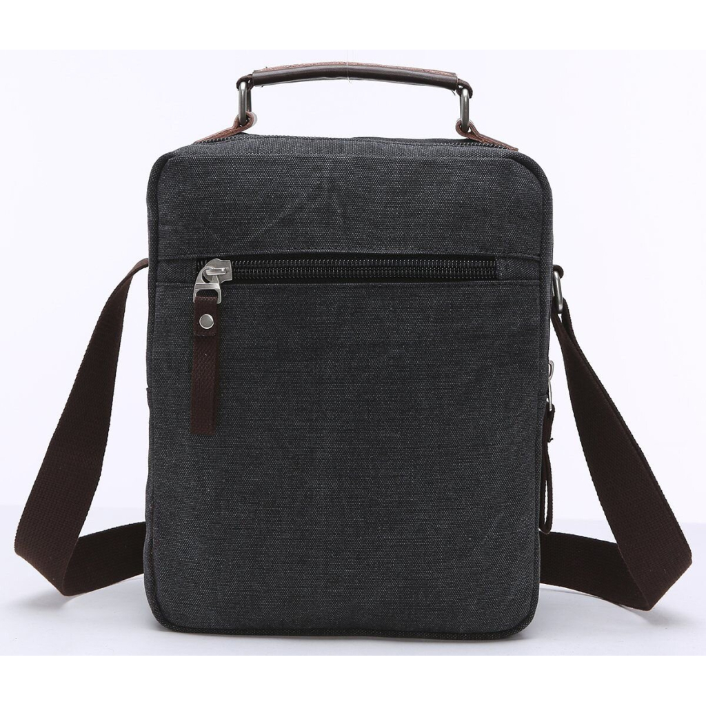 Сумка Vintage Текстильна Чорна (20079) - зображення 3