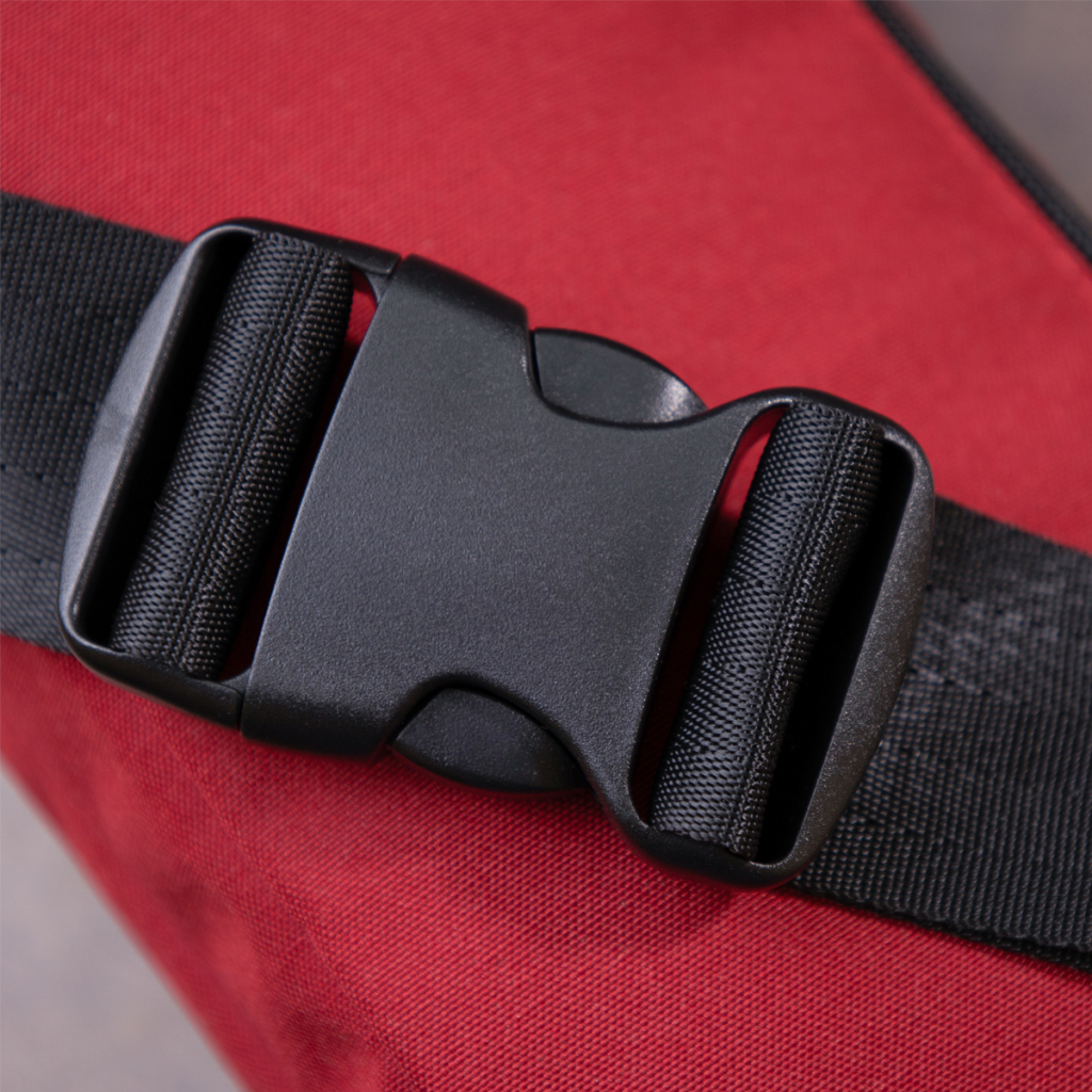 Сумка Vintage Бананка нейлон Червона (20639) - зображення 9