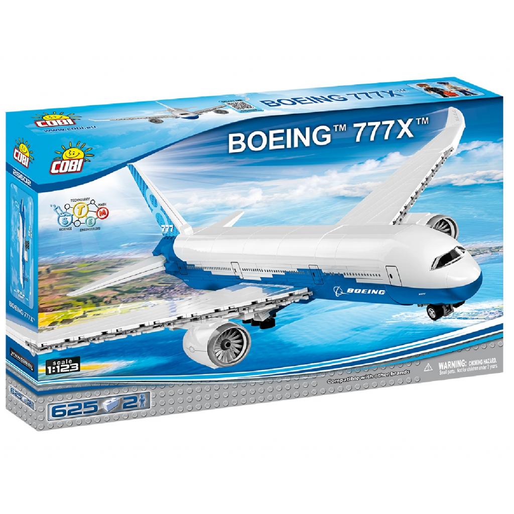 Конструктор Cobi Боїнг 777Х 625 деталей (COBI-26602) - изображение 1