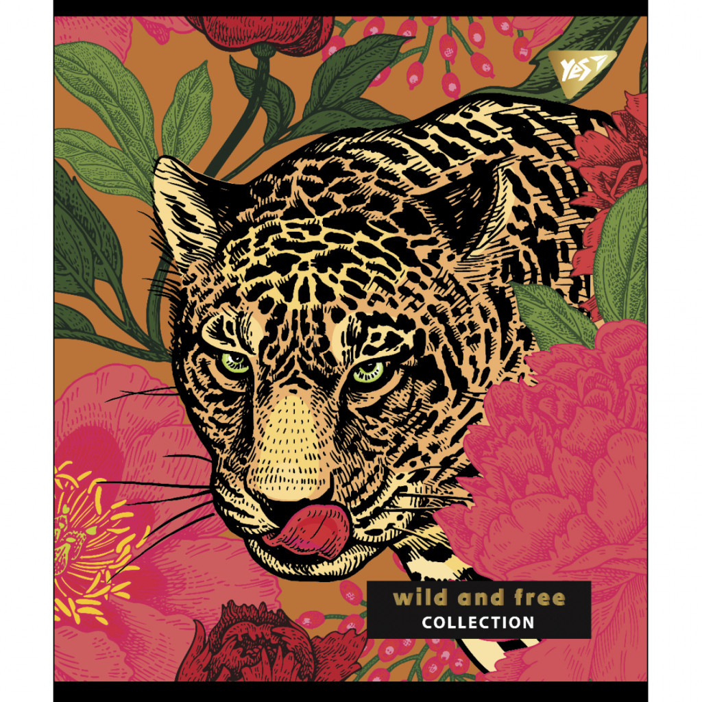 Зошит Yes А5 Wild and free 96 аркушів клітинка (766902) - зображення 2