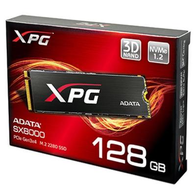 Накопичувач SSD M.2 2280 128GB ADATA (ASX8000NPC-128GM-C) - зображення 8