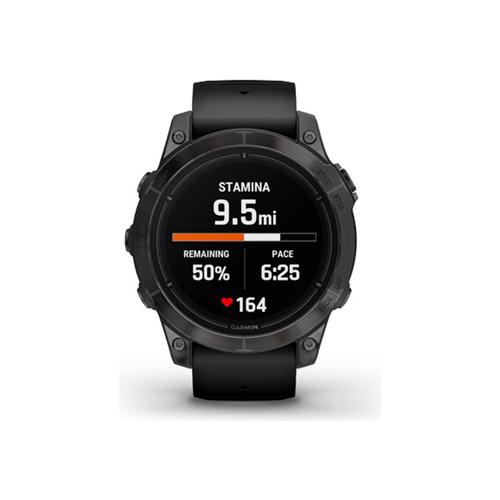 Смарт-годинник Garmin EPIX PRO (g2), 47, Saph, CrbnGryDLC Ti, Black, GPS (010-02803-11) - зображення 4