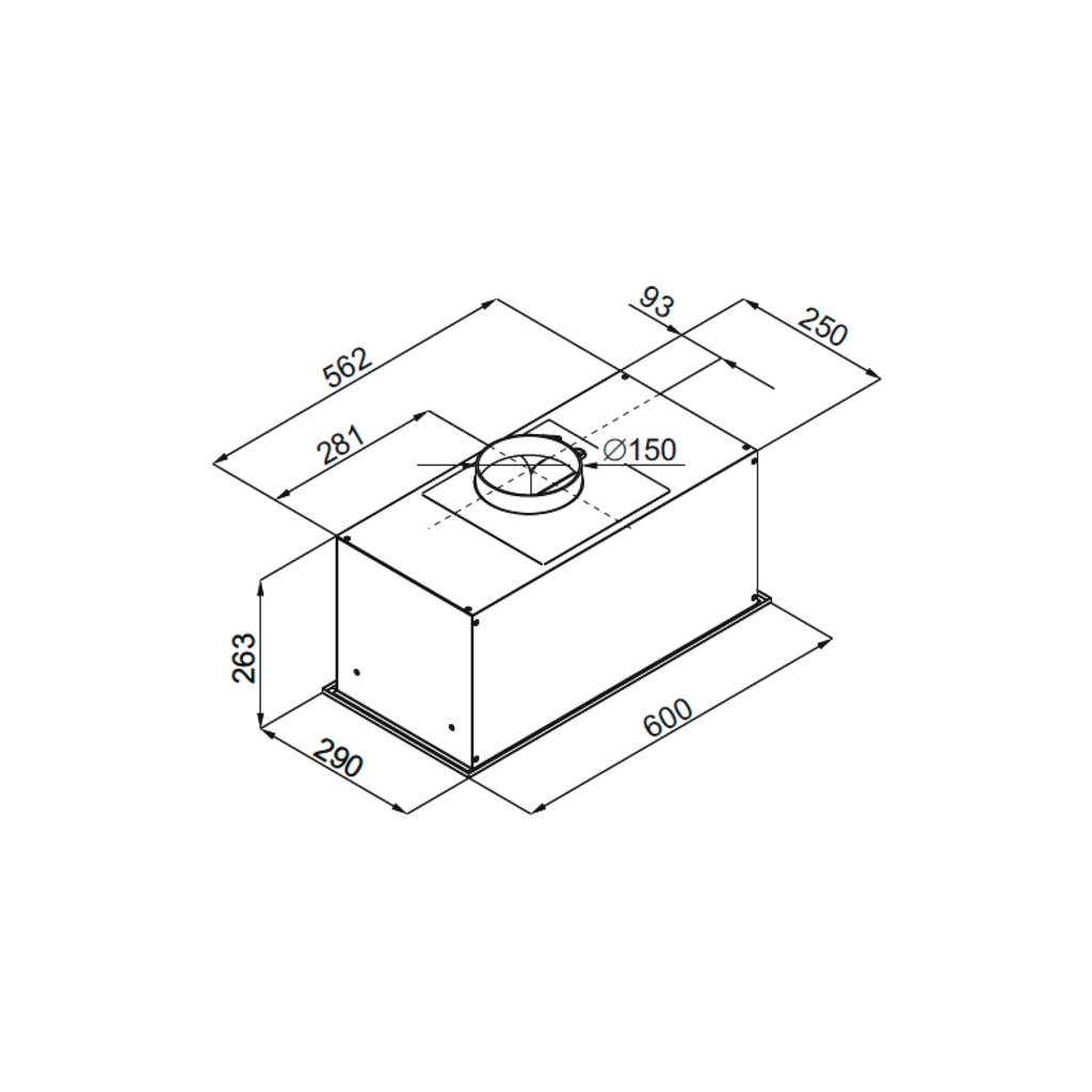 Витяжка кухонна Hansa OMC6551BH - зображення 7
