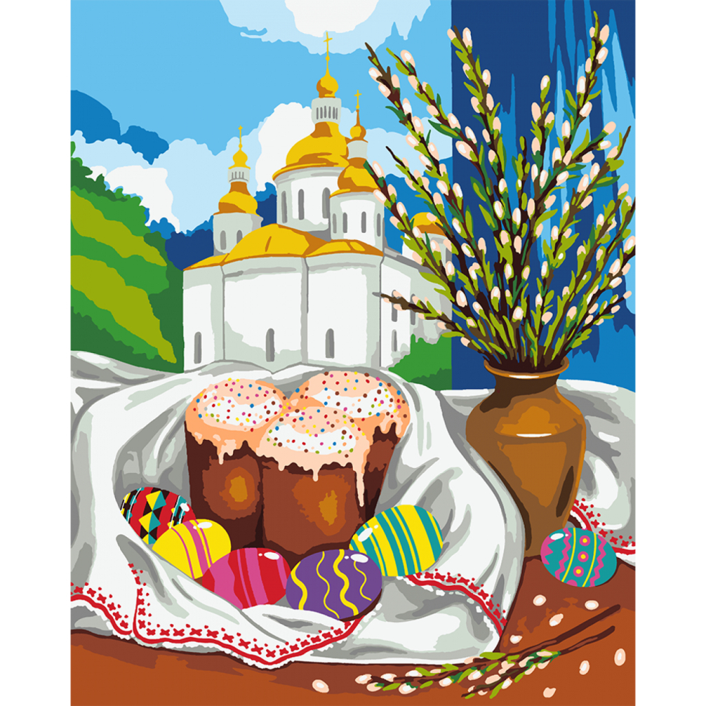 Картина по номерам Santi Великодній натюрморт ©pollypop 92, 40*50 см (954492) - зображення 1