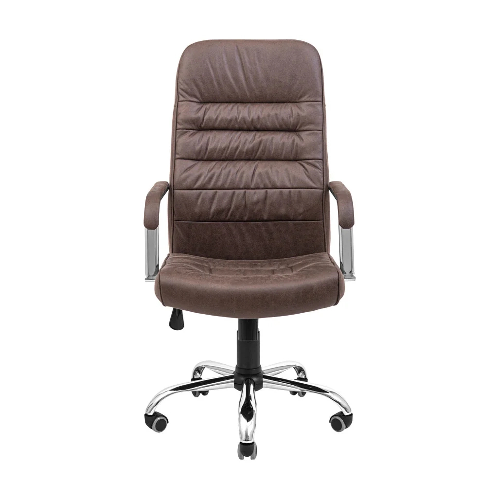 Офісне крісло Richman Ліон Ю Хром П5 M-1 (Tilt) Амелі Кофе (R00000050547) - зображення 2