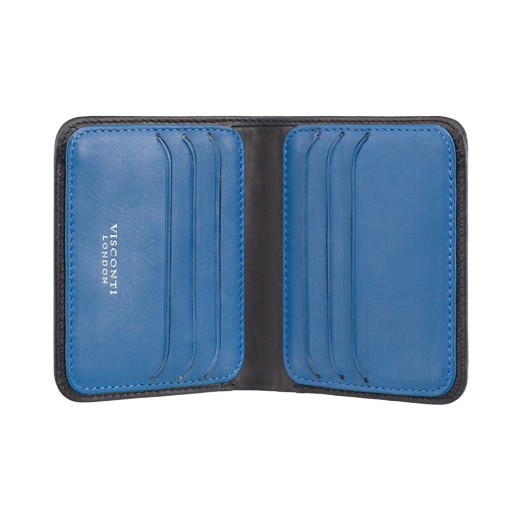 Гаманець Visconti VSL34 Lank з RFID Black-Cobalt (VSL34 BK/CB) - зображення 3