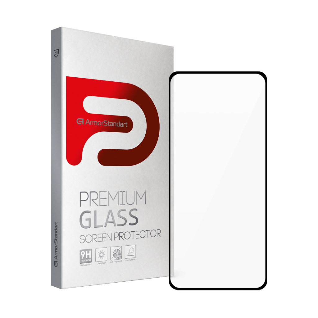 Скло захисне Armorstandart Full Glue Curved для Xiaomi 12/12X Black (ARM60930) - зображення 1