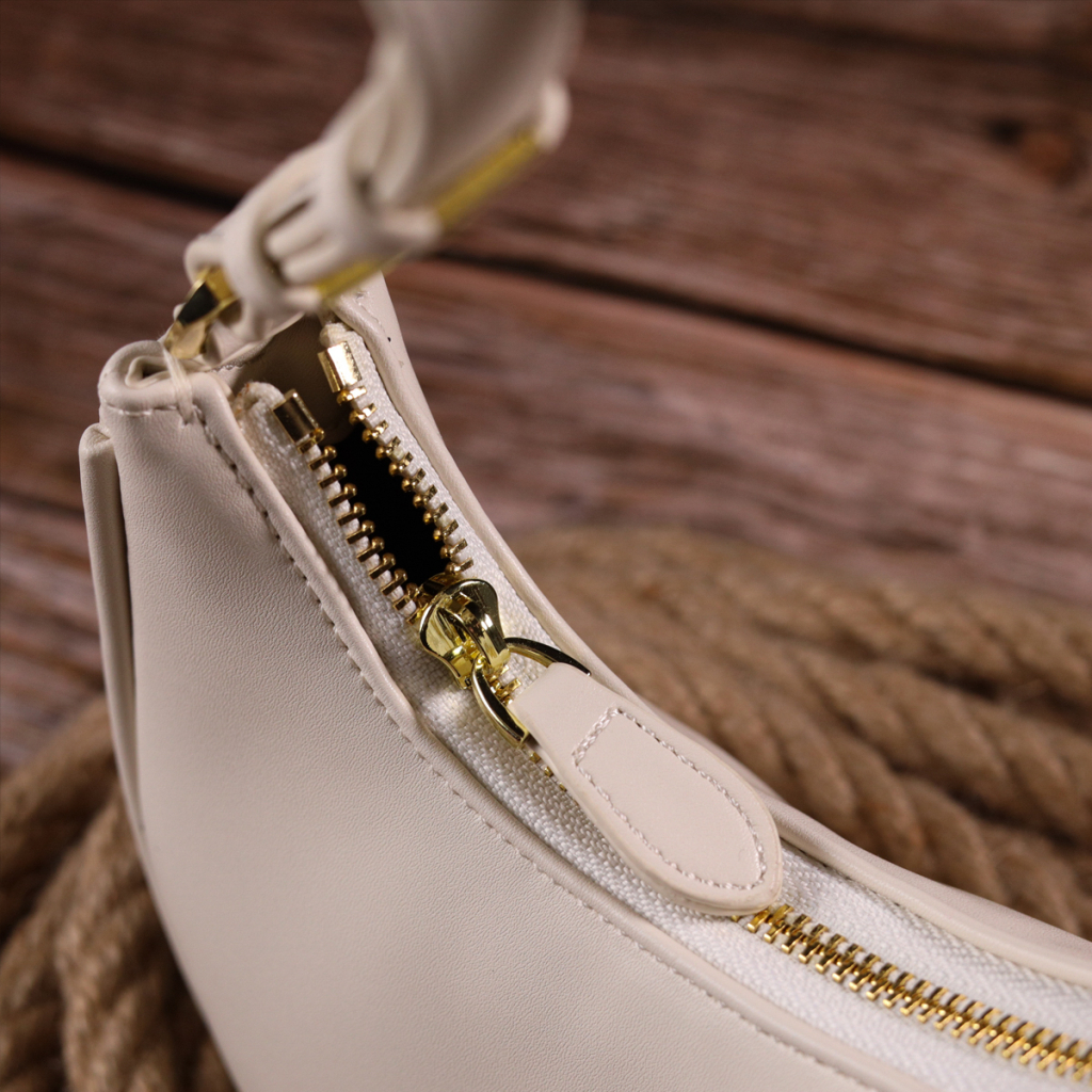 Сумка Vintage З натуральної гладкої шкіри Молочна (21287) - зображення 10