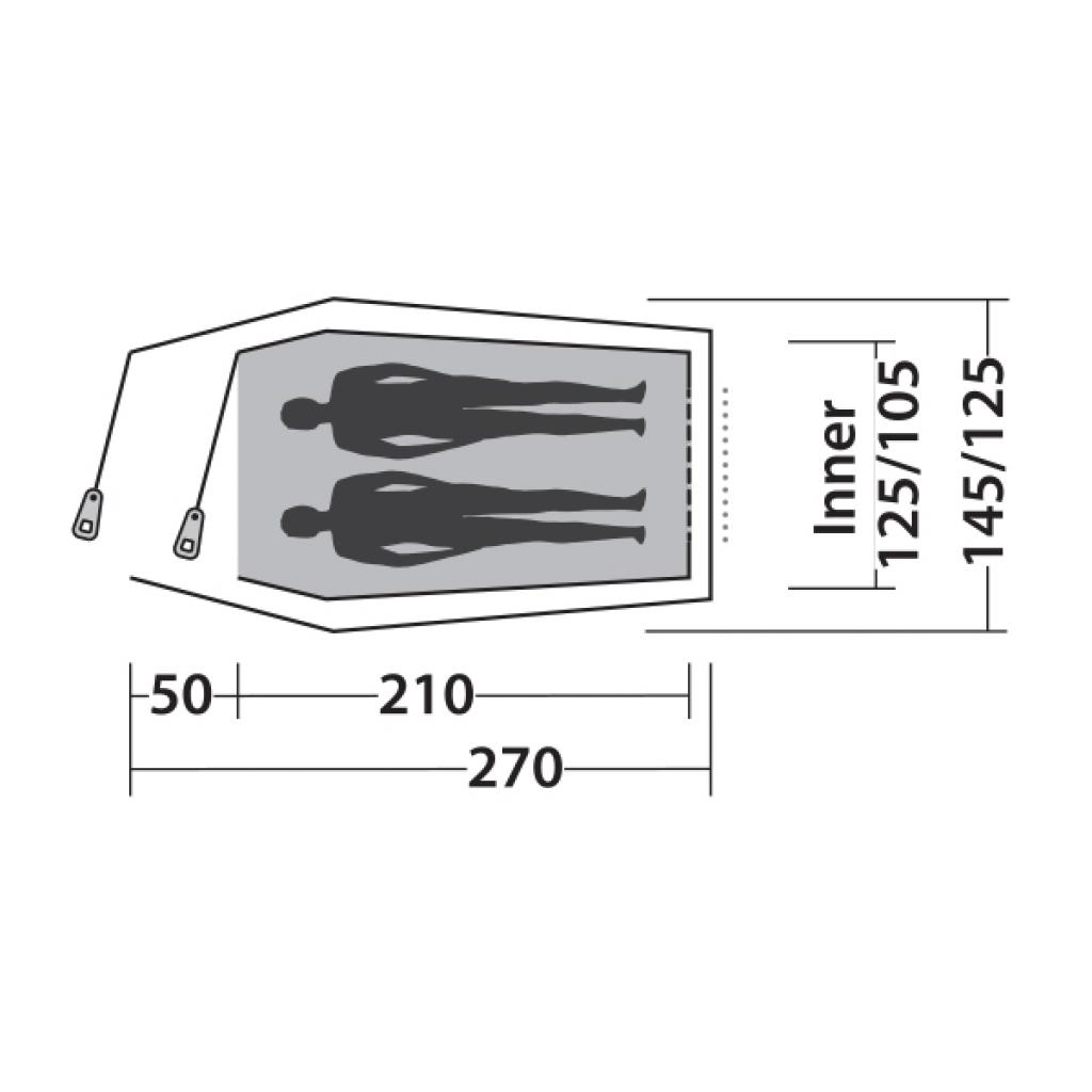 Намет Easy Camp Energy 200 Teal Green (928298) - зображення 6