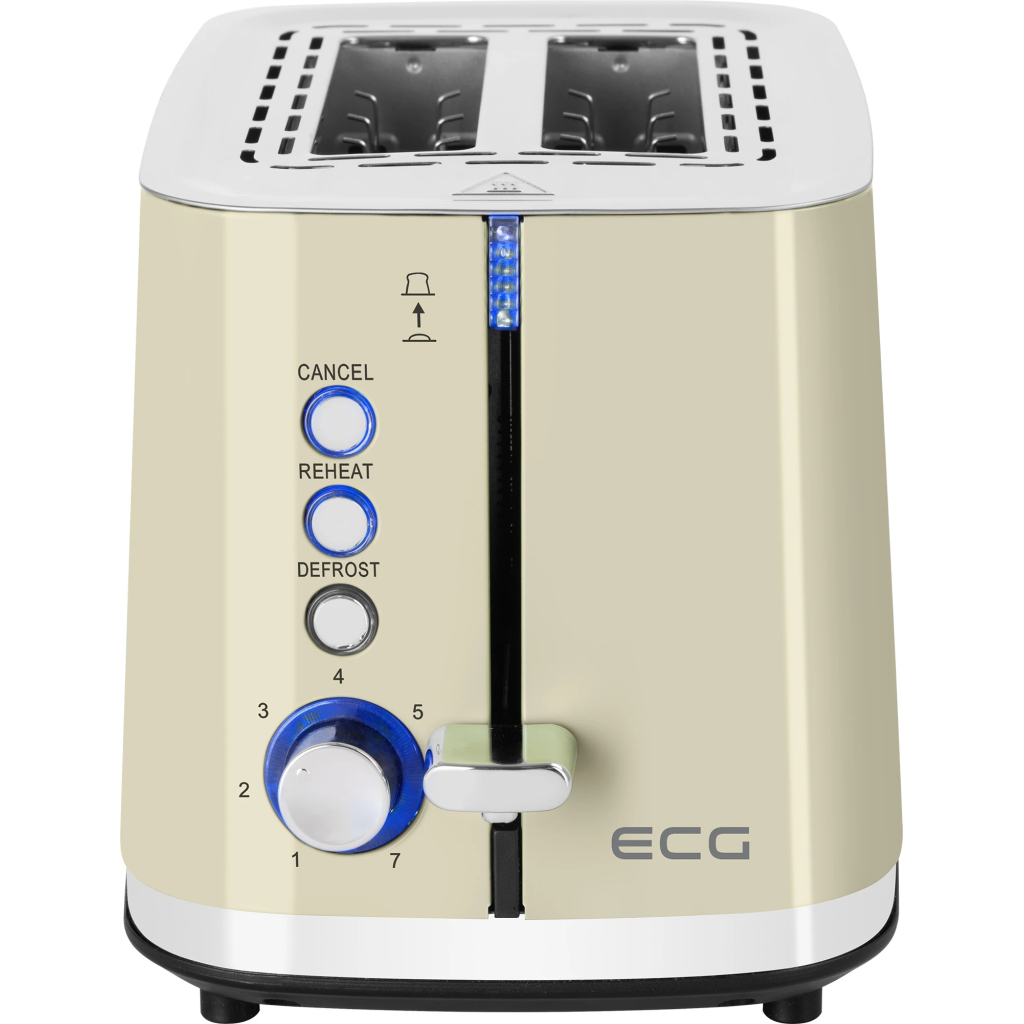 Тостер ECG ST 2766 Vintage Vanilla - изображение 2