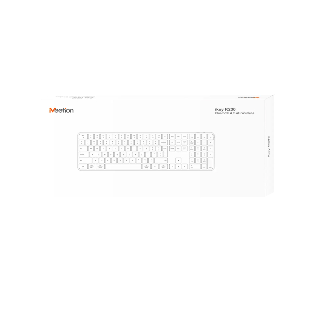 Клавіатура Meetion K230 Bluetooth/Wireless Black (MT-K230MW-A-RUA) - зображення 7