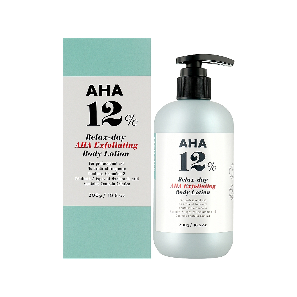 Лосьйон для тіла Village 11 Factory AHA Relax-day Exfoliating Body Lotion 300 мл (8809663750329) - зображення 2