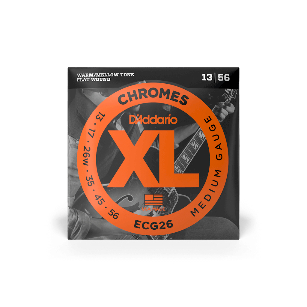 Струни для гітари D'Addario XL Chromes Medium (13-56) (ECG26) - зображення 1