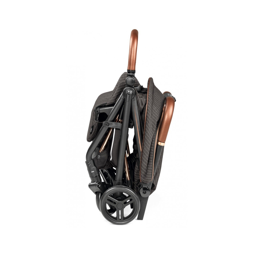 Коляска Peg-Perego Selfie 500 вишукано-коричнева зі смужкою (IP22000000GS53SQ53) - зображення 7