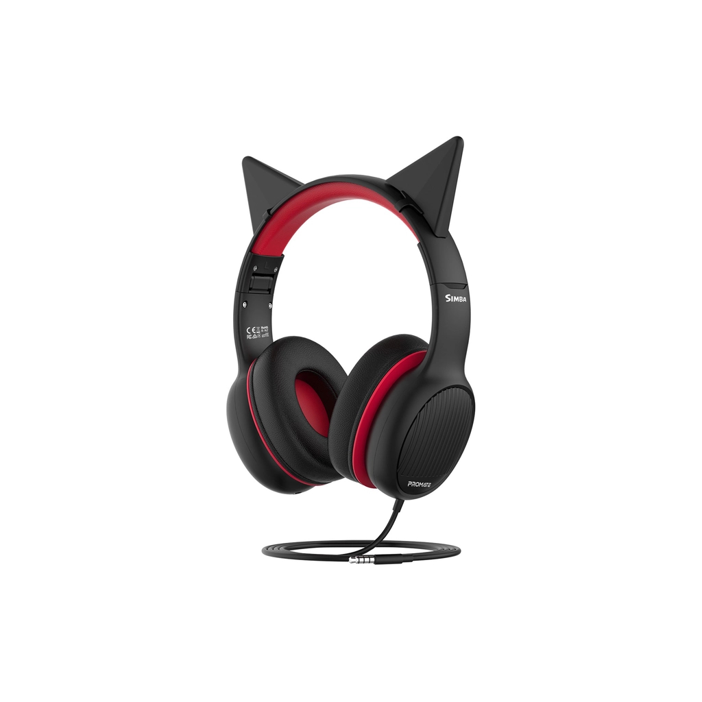 Навушники Promate Simba Onyx (simba.onyx) - зображення 1