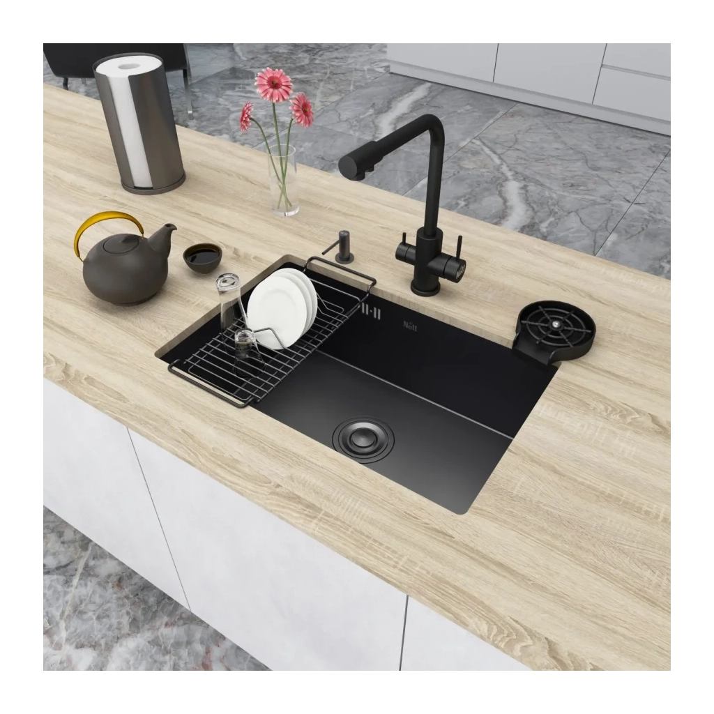 Мийка кухонна Nett NB-6845 (040225) - зображення 11