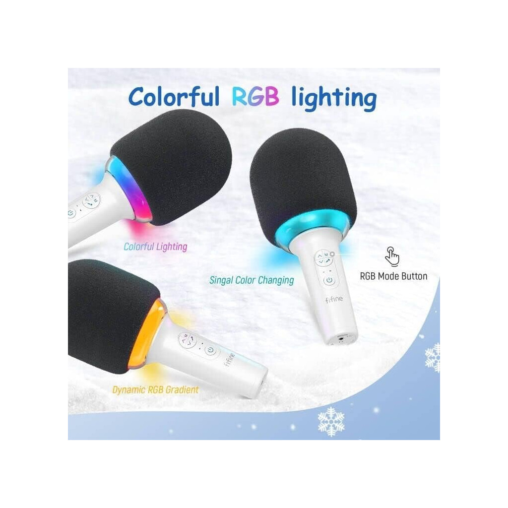 Мікрофон Fifine E2W Wireless White (E2W) - зображення 4