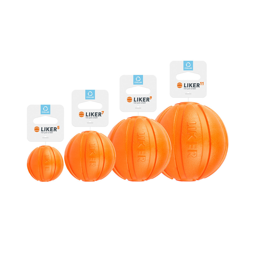 Іграшка для собак Liker М'ячик 11 см (6299) - зображення 1