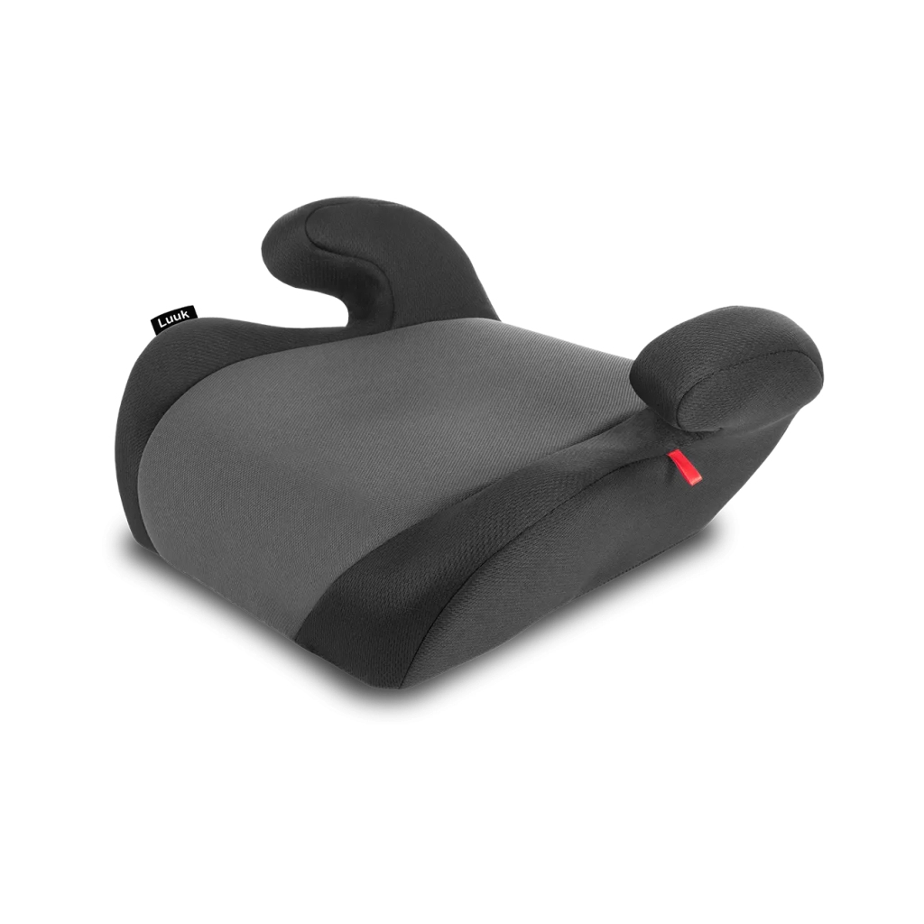 Автокрісло-бустер Lionelo Luuk 15-36 кг Чорний (LO-LUUK BLACK/GREY) - зображення 1