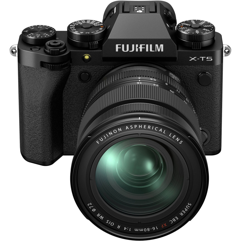 Цифровий фотоапарат Fujifilm X-T5 + XF 16-80 F4 Kit Black (16782571) - зображення 4