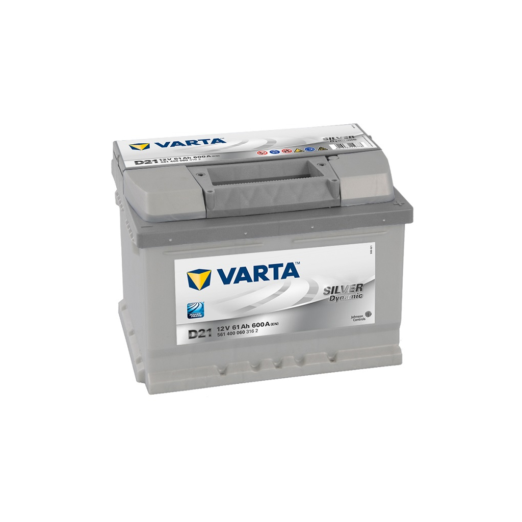 Акумулятор автомобільний Varta Silver Dynamic 61Аh (561400060) - зображення 1