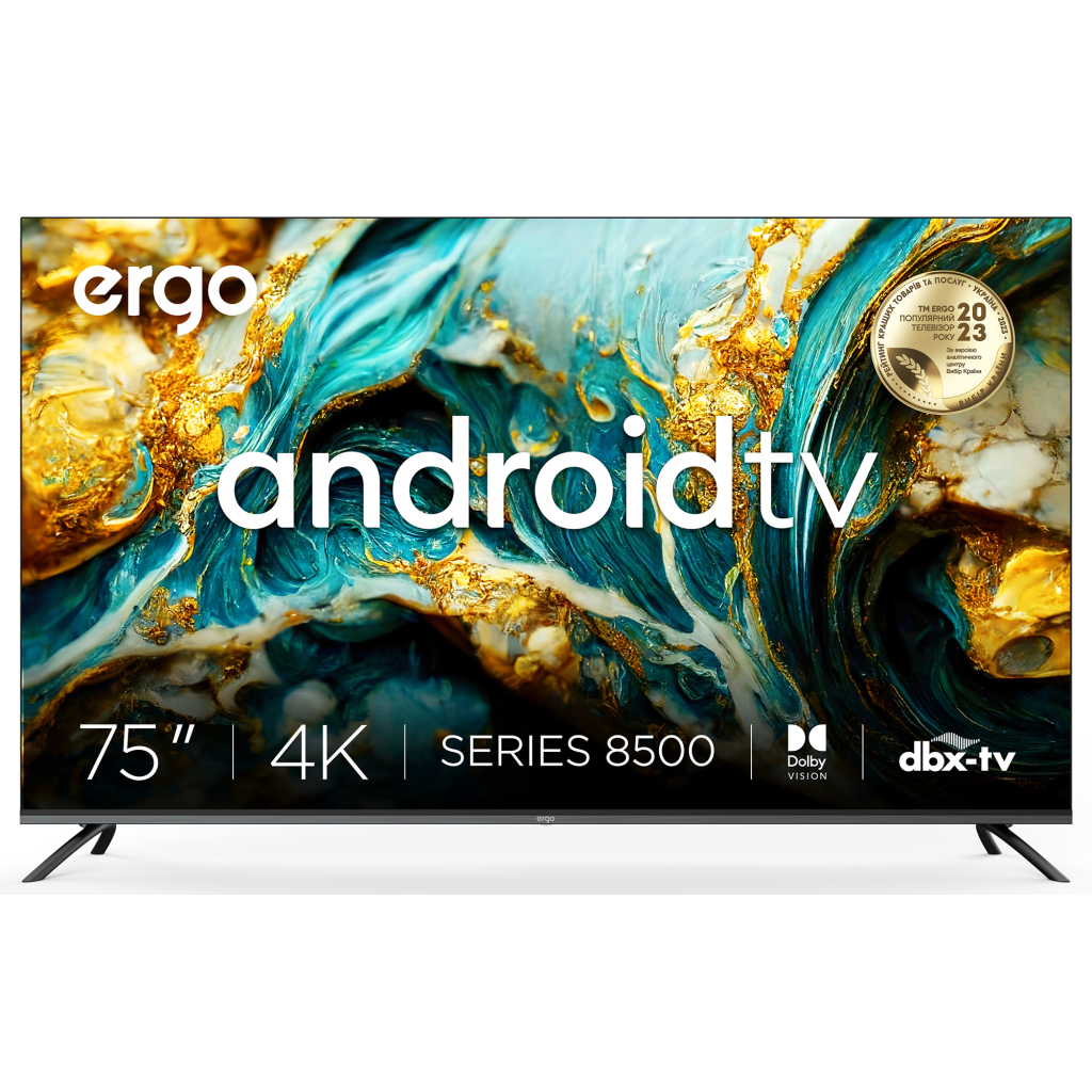 Телевізор Ergo 75GUS8500 - зображення 1